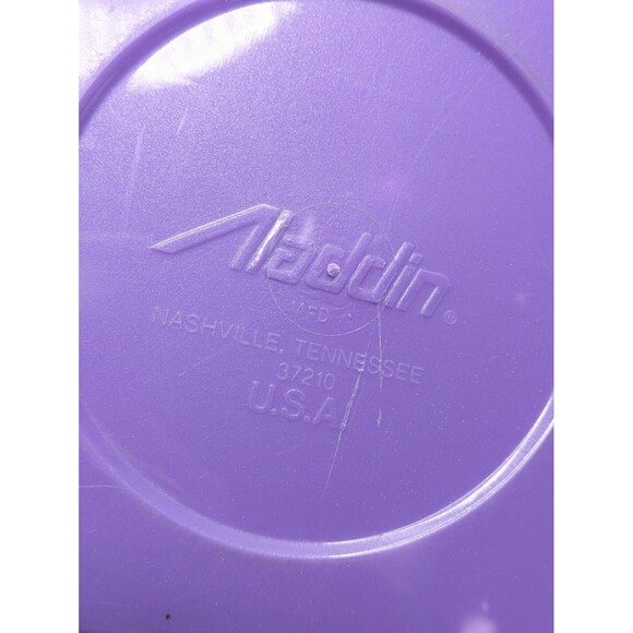 Disney Lion King Lunchbox & Thermos Set Aladdin Plastic Vintage USA 90s - Picture 8 of 15